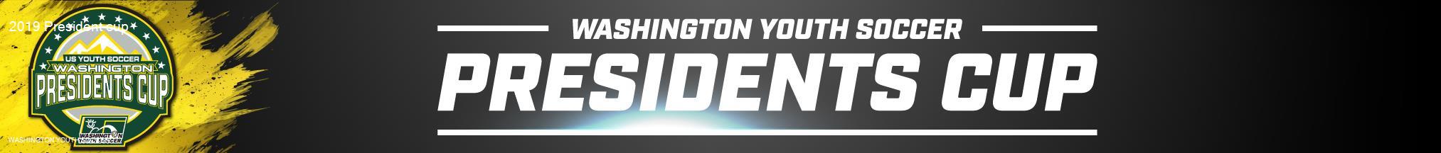 2019 Washington Youth Soccer President Cup banner